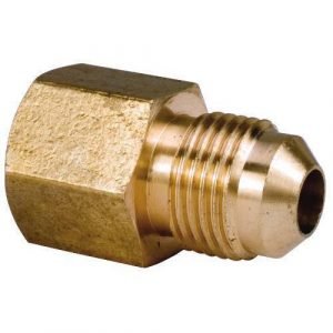 Brass SAE 45 Flare Plug